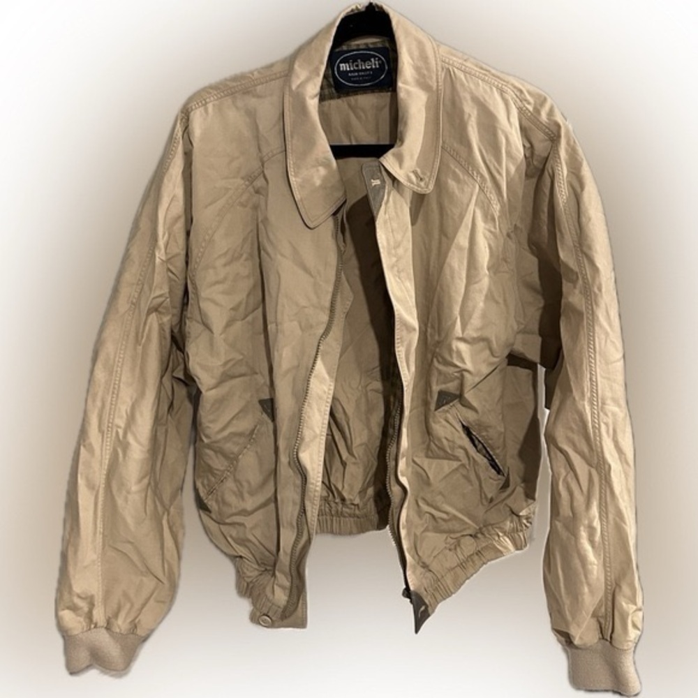 Womens Micheli Beige Jacket European Size 50